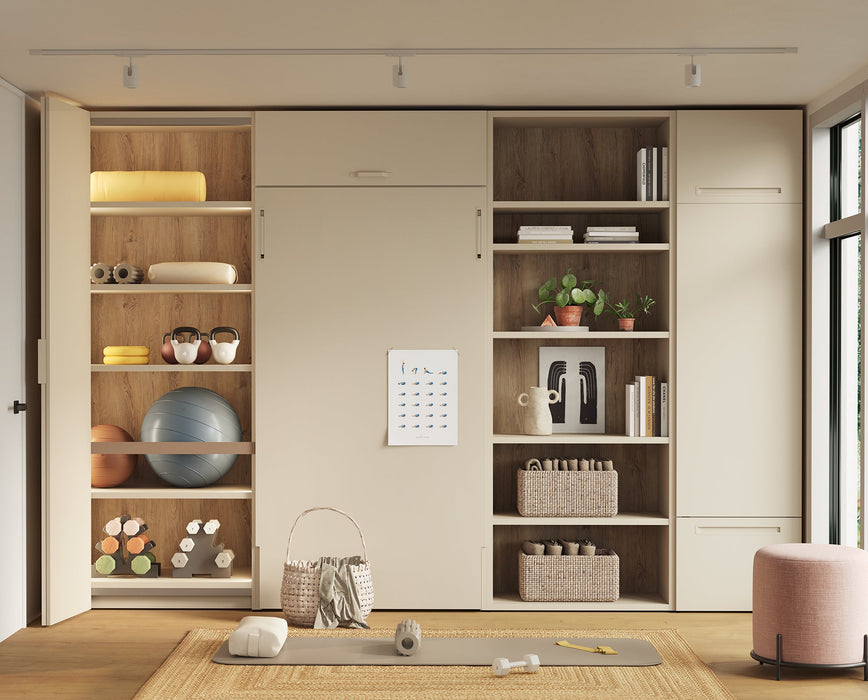 Single Vertical Wall Bed-bedda space Saving Solutions Ireland.