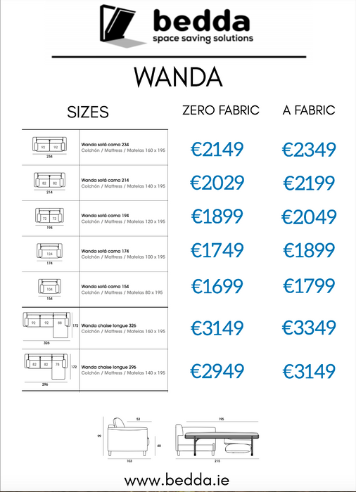 Wanda Sofa Bed