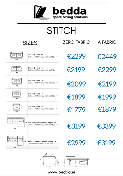 Stitch Sofa Bed