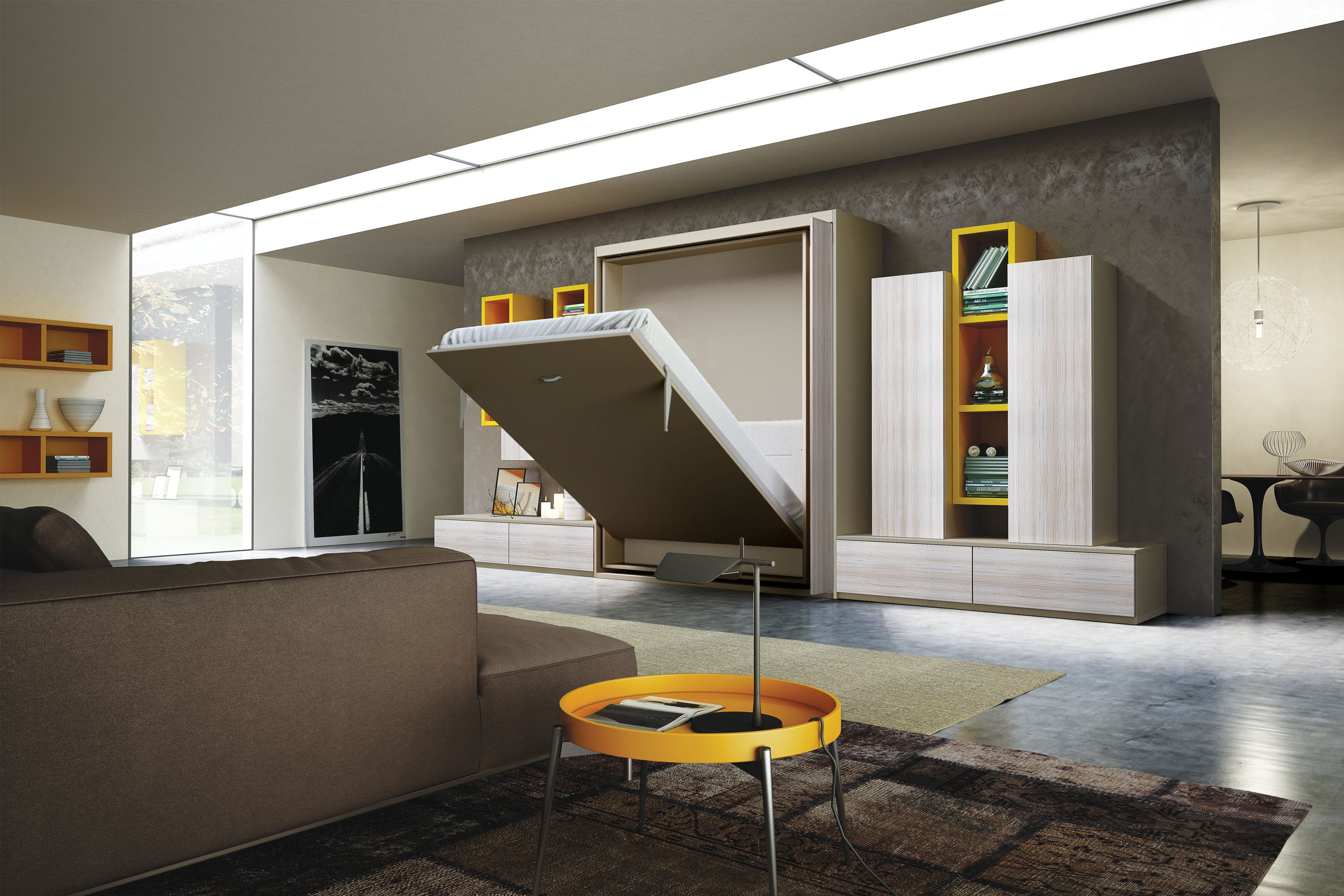 Metropolis Swivel Wall Bed bedda Space Saving Solutions Ireland — Bedda