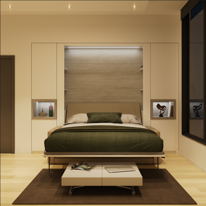 Wall bed king size deals